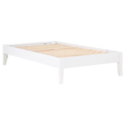 Tampa Furniture Outlet - Coaster - Hounslow Twin Universal Platform Bed White - 306128T