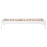 Hounslow Twin Universal Platform Bed White - Tampa Furniture Outlet