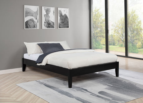 Hounslow Full Universal Platform Bed Black - Tampa Furniture Outlet