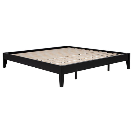 Tampa Furniture Outlet - Coaster - Hounslow California King Universal Platform Bed Black - 306129KW
