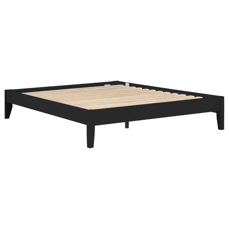 Tampa Furniture Outlet - Coaster - Hounslow Queen Universal Platform Bed Black - 306129Q