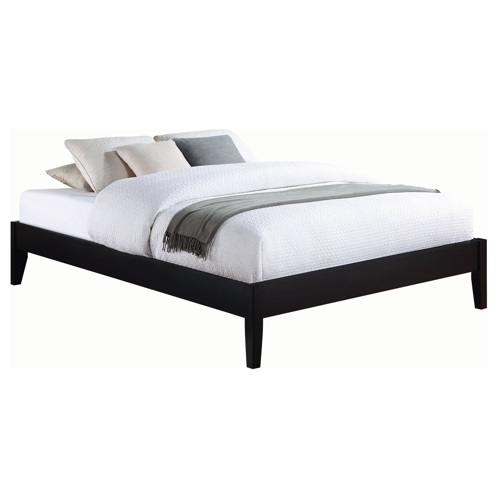Hounslow Queen Universal Platform Bed Black - Tampa Furniture Outlet