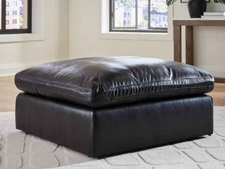 Tampa Furniture Outlet - Ashley Furniture - Emilia Sectional - Oversized Accent Ottoman / Black - 3090208