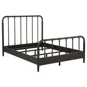 Tampa Furniture Outlet - Coaster - Rocco All Wood Water Pipe Open Frame Full Bed Dark Bronze - 310035F
