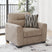 Tampa Furniture Outlet - Ashley Furniture - Olten Living Room - Chair and a Half / Mocha - 3130423