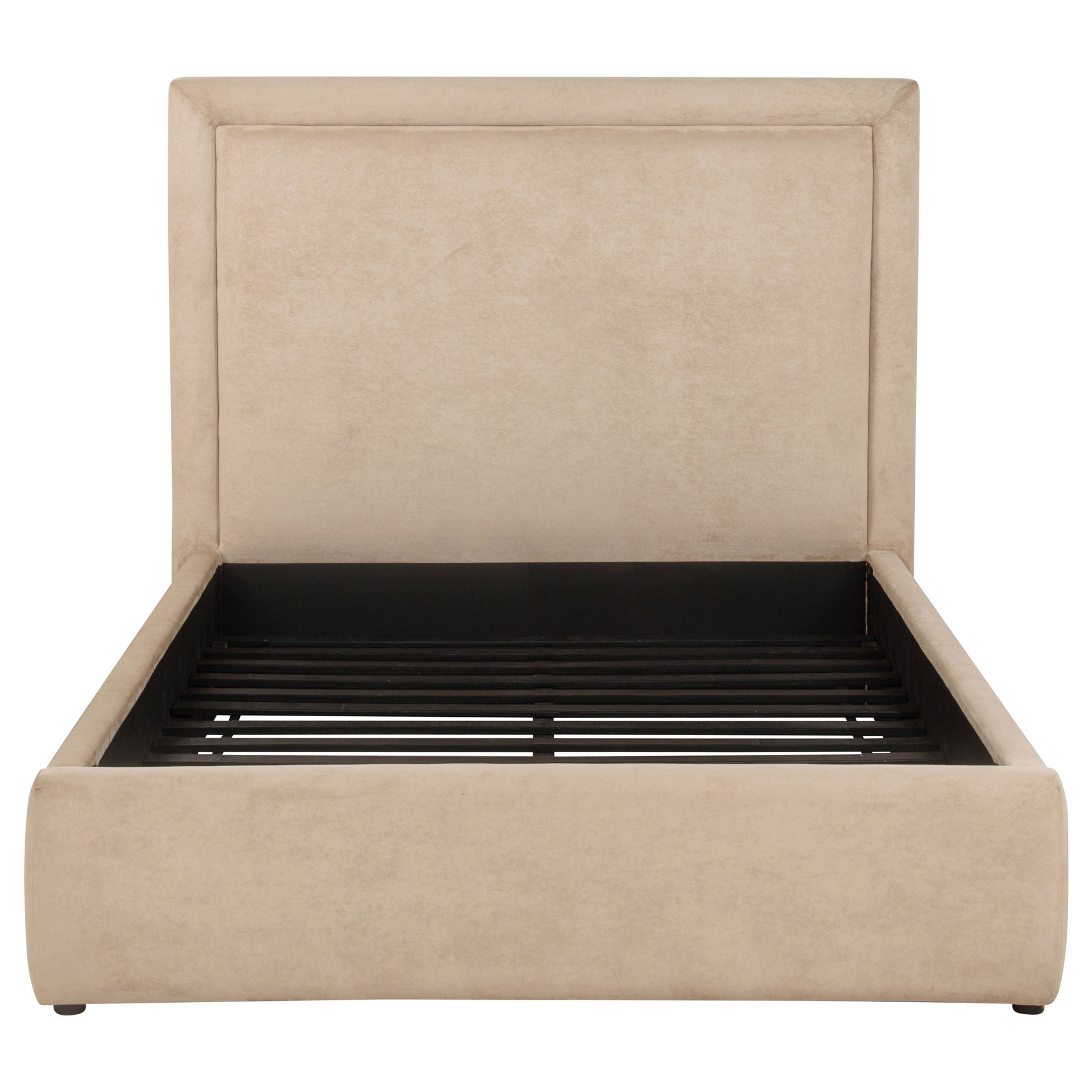 Lawson 54-inch Upholstered Full Platform Bed Light Saddle
