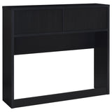 Westpark 49-inch Full Bookcase Headboard Black - Tampa Furniture Outlet