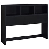 Tampa Furniture Outlet - Coaster - Westpark 49-inch Queen Bookcase Headboard Black - 315851Q