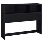 Tampa Furniture Outlet - Coaster - Westpark 49-inch Queen Bookcase Headboard Black - 315851Q