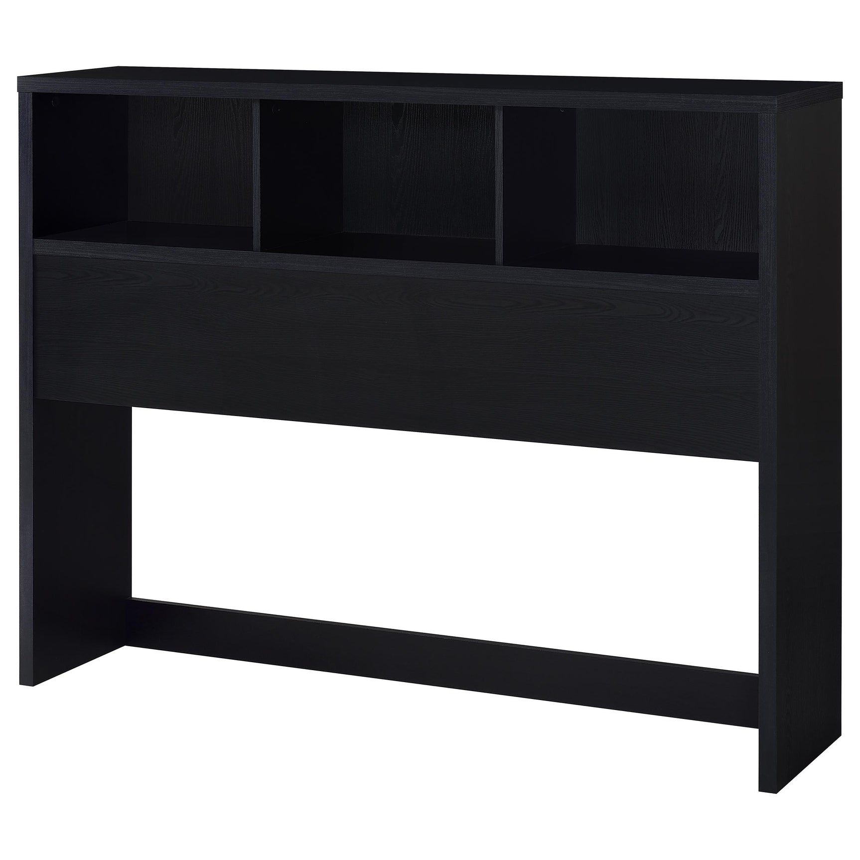 Westpark 49-inch Queen Bookcase Headboard Black - Tampa Furniture Outlet