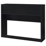Westpark 49-inch Queen Bookcase Headboard Black - Tampa Furniture Outlet