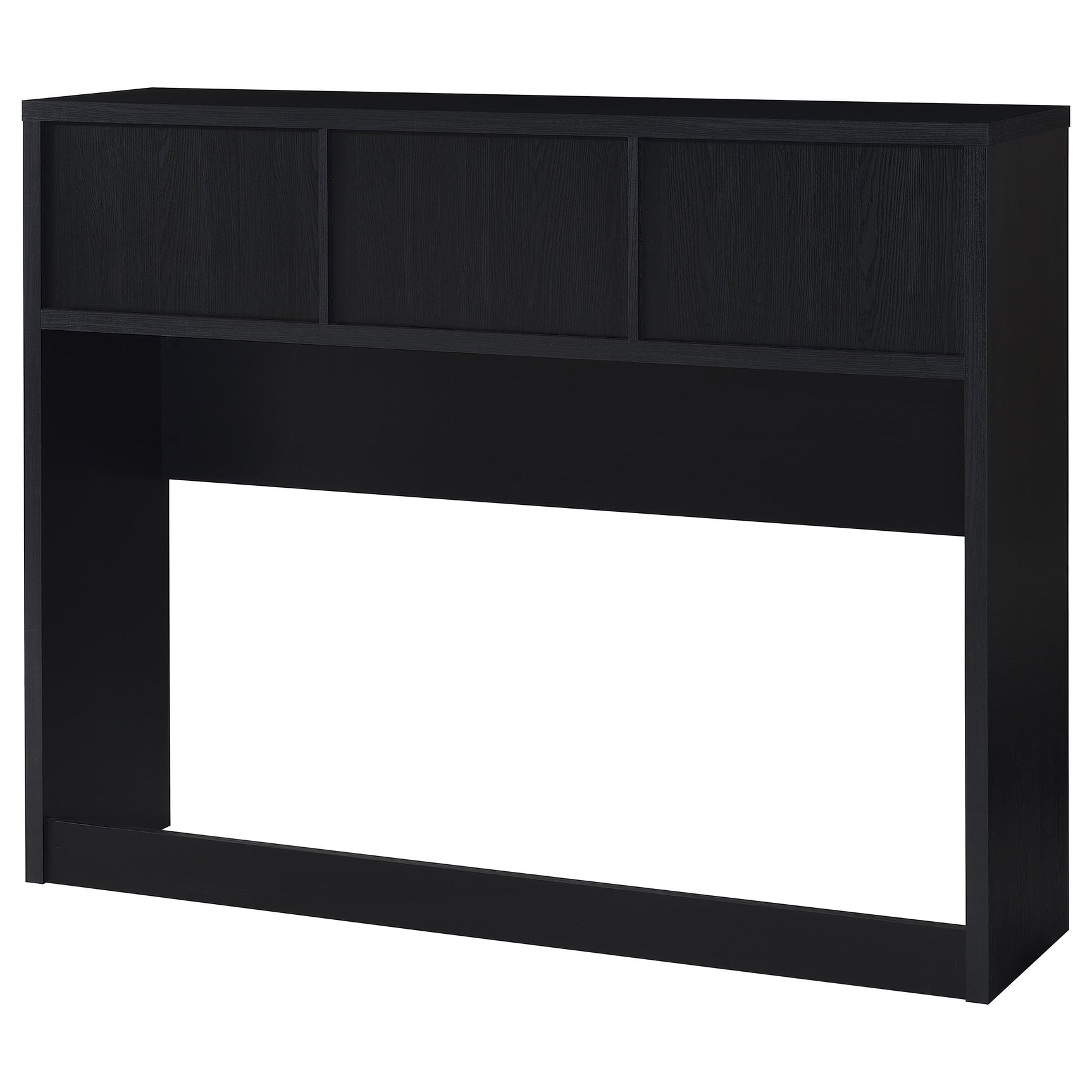 Westpark 49-inch Queen Bookcase Headboard Black - Tampa Furniture Outlet
