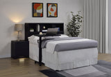 Westpark 49-inch Queen Bookcase Headboard Black - Tampa Furniture Outlet