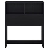 Westpark 49-inch Twin Bookcase Headboard Black - Tampa Furniture Outlet