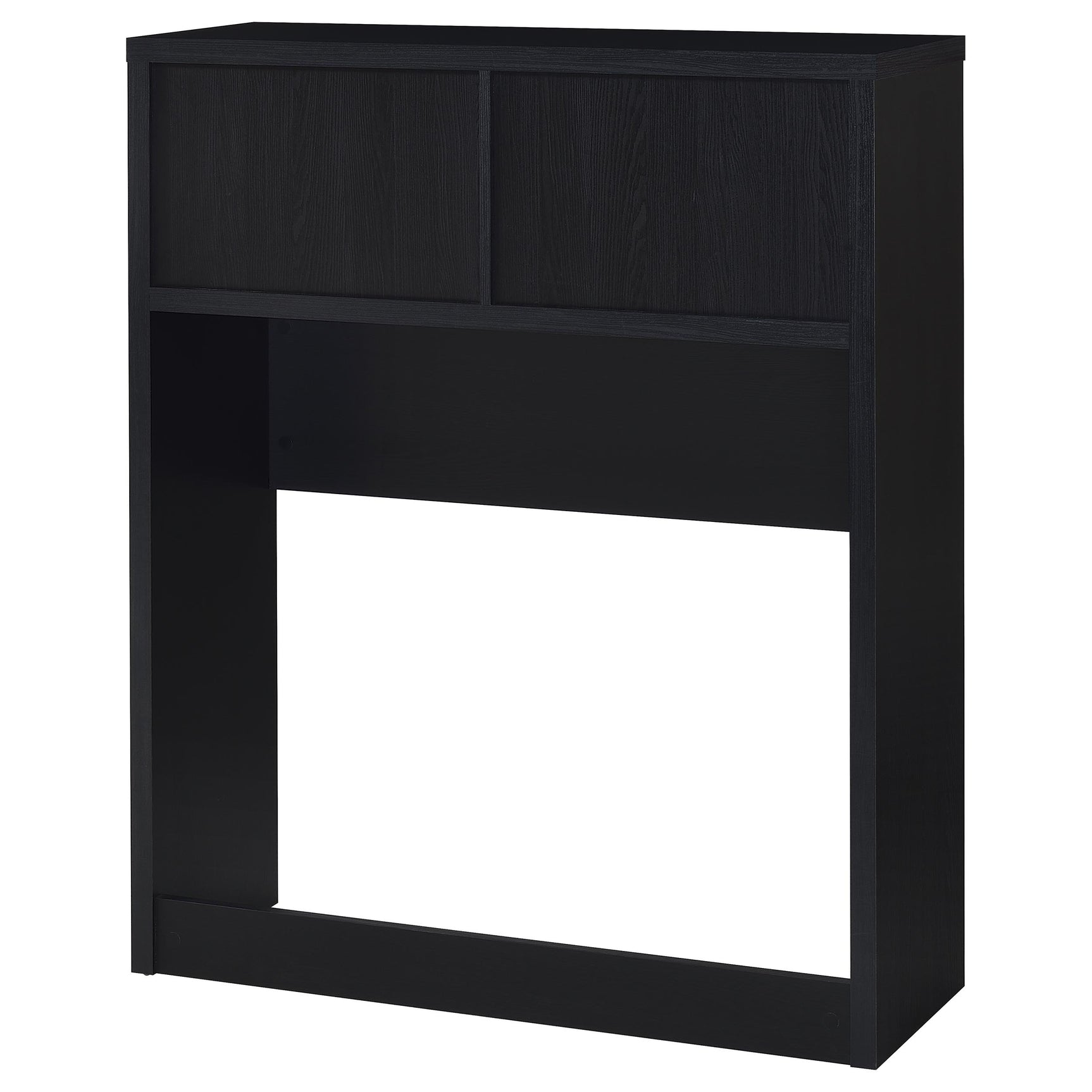 Westpark 49-inch Twin Bookcase Headboard Black - Tampa Furniture Outlet