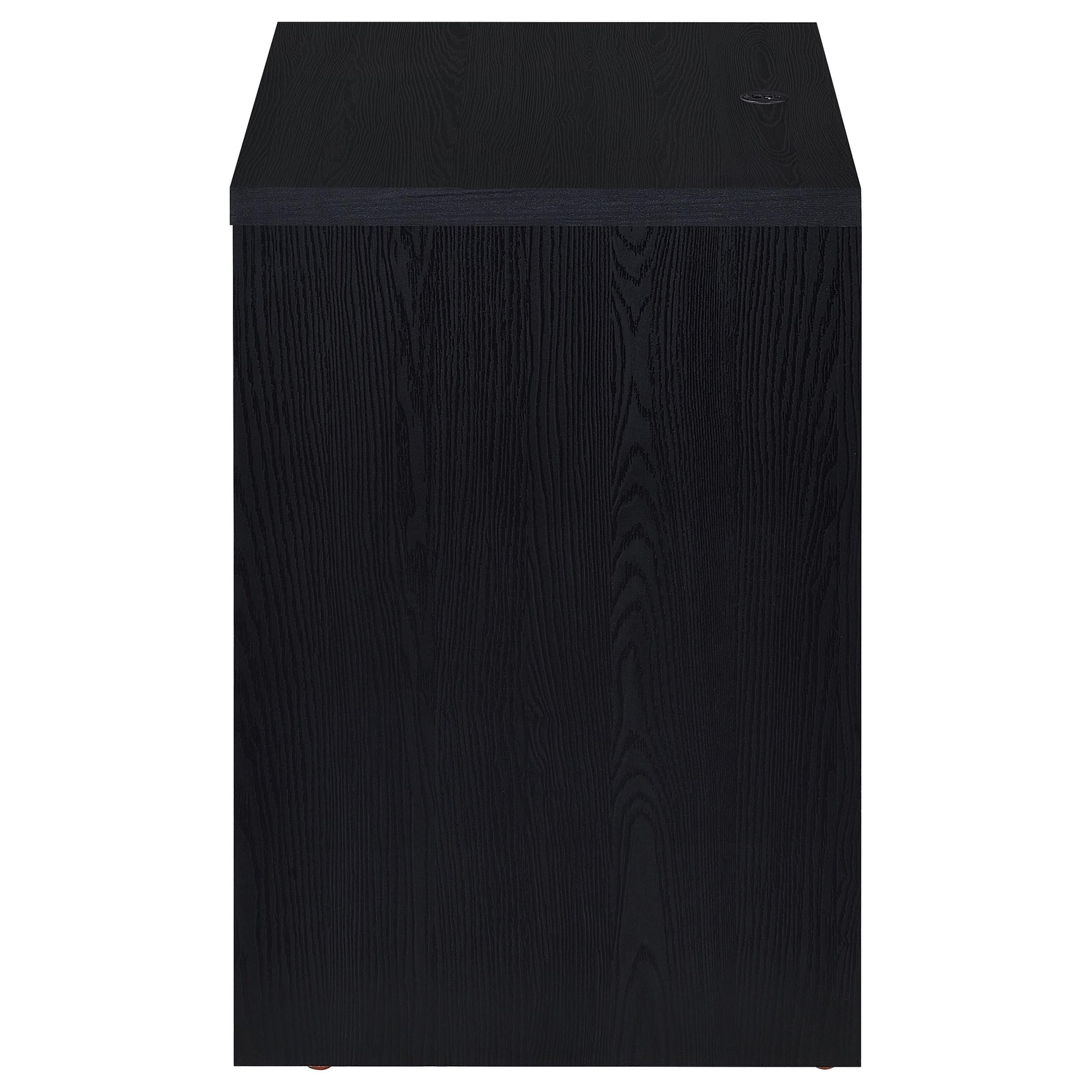 Westpark 2-drawer Nightstand LED Lights and USB Black - Tampa Furniture Outlet