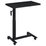 Westpark Height Adjustable Mobile Bedroom C-Table Black - Tampa Furniture Outlet