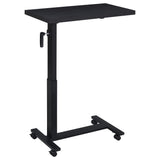 Westpark Height Adjustable Mobile Bedroom C-Table Black - Tampa Furniture Outlet