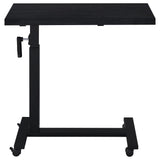 Westpark Height Adjustable Mobile Bedroom C-Table Black - Tampa Furniture Outlet