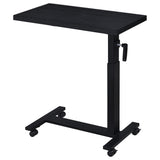 Westpark Height Adjustable Mobile Bedroom C-Table Black - Tampa Furniture Outlet