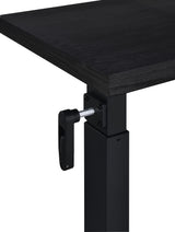 Westpark Height Adjustable Mobile Bedroom C-Table Black - Tampa Furniture Outlet