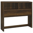 Tampa Furniture Outlet - Coaster - Westpark 49-inch Full Bookcase Headboard Dark Pine - 315881F