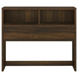 Westpark 49-inch Full Bookcase Headboard Dark Pine - Tampa Furniture Outlet