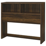 Westpark 49-inch Full Bookcase Headboard Dark Pine - Tampa Furniture Outlet