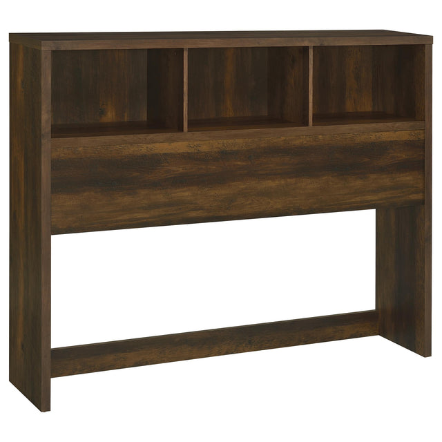 Tampa Furniture Outlet - Coaster - Westpark 49-inch Queen Bookcase Headboard Dark Pine - 315881Q