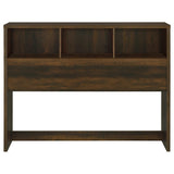 Westpark 49-inch Queen Bookcase Headboard Dark Pine - Tampa Furniture Outlet