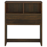 Westpark 49-inch Twin Bookcase Headboard Dark Pine - Tampa Furniture Outlet