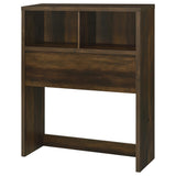 Westpark 49-inch Twin Bookcase Headboard Dark Pine - Tampa Furniture Outlet