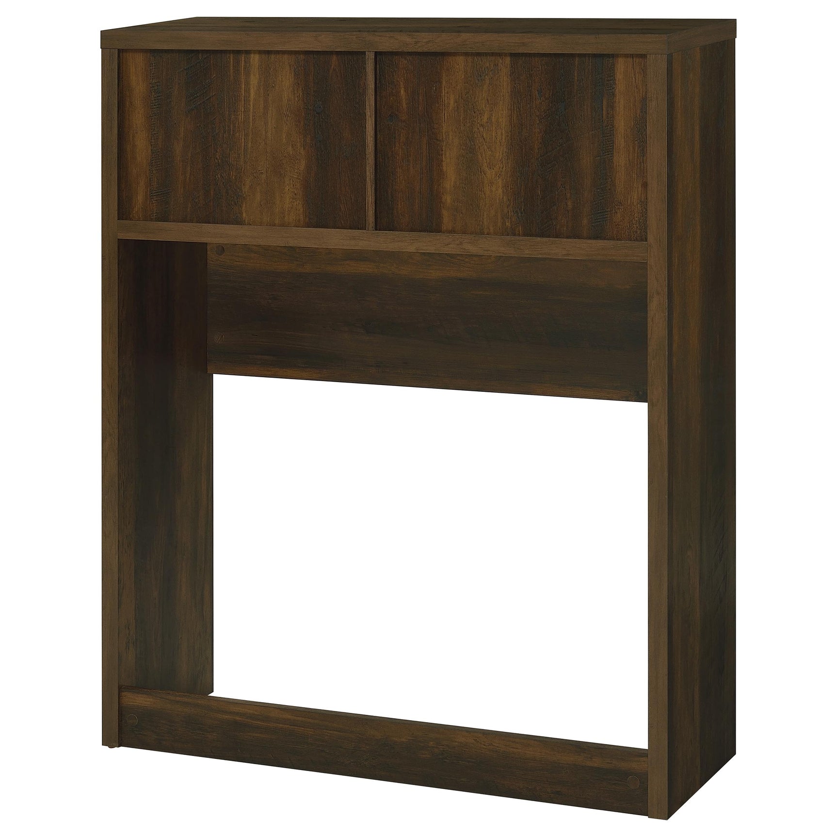 Westpark 49-inch Twin Bookcase Headboard Dark Pine - Tampa Furniture Outlet