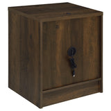 Westpark 2-drawer Nightstand LED Lights and USB Dark Pine - Tampa Furniture Outlet