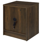 Westpark 2-drawer Nightstand LED Lights and USB Dark Pine - Tampa Furniture Outlet