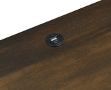 Westpark 2-drawer Nightstand LED Lights and USB Dark Pine - Tampa Furniture Outlet