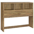 Tampa Furniture Outlet - Coaster - Westpark 49-inch Queen Bookcase Headboard Mango - 315901Q