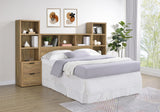 Westpark 49-inch Queen Bookcase Headboard Mango - Tampa Furniture Outlet