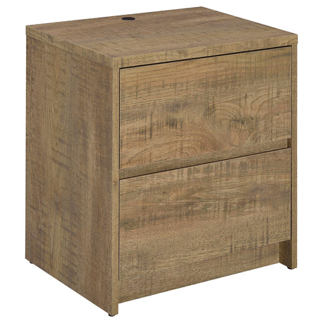 Tampa Furniture Outlet - Coaster - Westpark 2-drawer Nightstand LED Lights and USB Mango - 315902