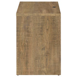 Westpark 2-drawer Nightstand LED Lights and USB Mango - Tampa Furniture Outlet