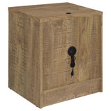 Westpark 2-drawer Nightstand LED Lights and USB Mango - Tampa Furniture Outlet