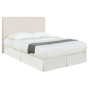 Tampa Furniture Outlet - Coaster - Pirro Upholstered King Panel Headboard Sand - 315980K