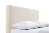 Pirro Upholstered King Panel Headboard Sand - Tampa Furniture Outlet