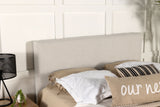 Pirro Upholstered Queen or Full Panel Headboard Sand - Tampa Furniture Outlet