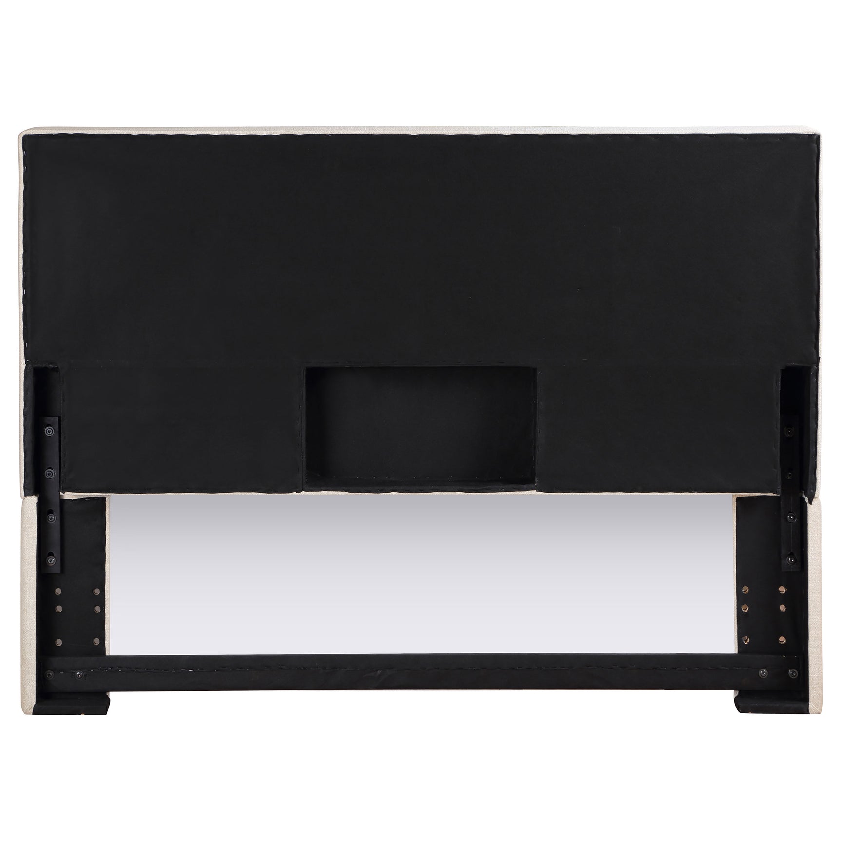 Pirro Upholstered Queen or Full Panel Headboard Sand - Tampa Furniture Outlet