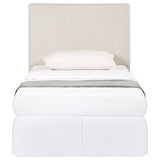 Pirro Upholstered Twin Panel Headboard Sand - Tampa Furniture Outlet