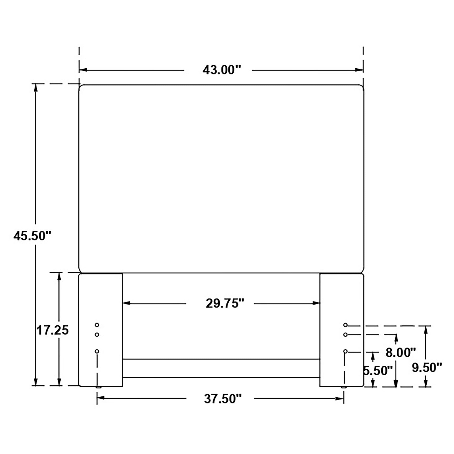 Pirro Upholstered Twin Panel Headboard Sand - Tampa Furniture Outlet
