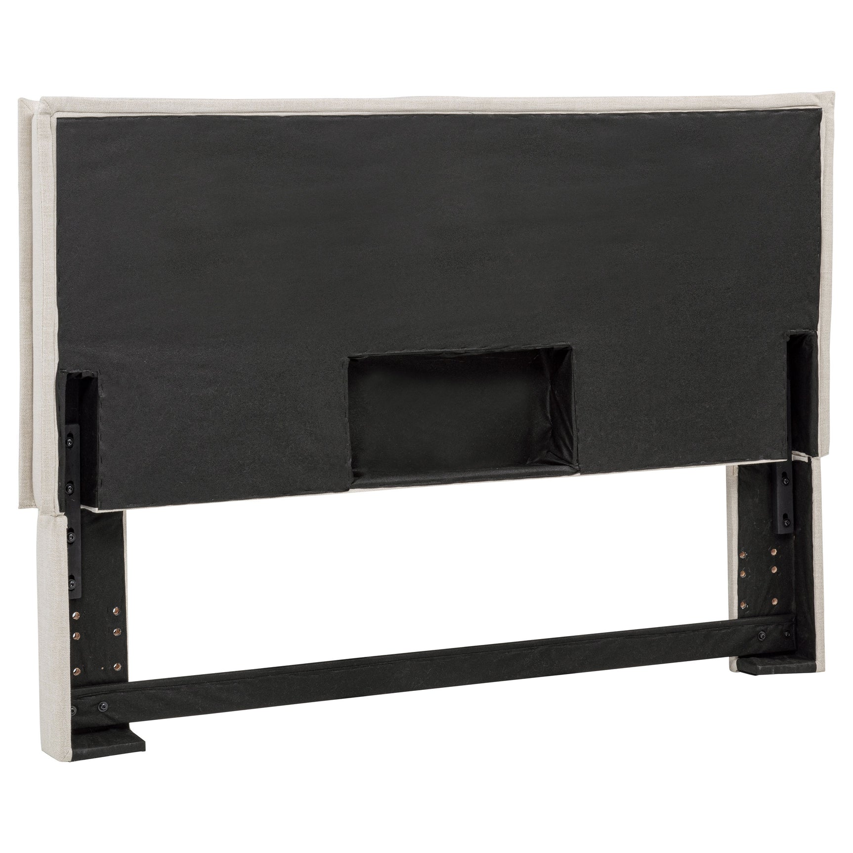 Izzy Upholstered Queen or Full Panel Headboard Sand - Tampa Furniture Outlet