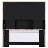 Izzy Upholstered Twin Panel Headboard Sand - Tampa Furniture Outlet