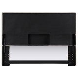 Kosmo Upholstered King Panel Headboard Sand - Tampa Furniture Outlet